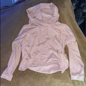 Size Medium Pink Streetwear Hoodie